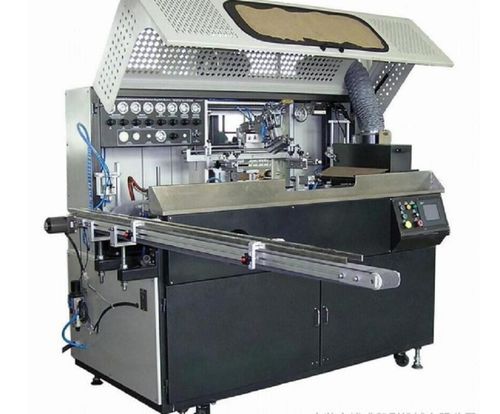 皮革制品魚竿釣魚竿測繪桿刻度線滾印機東莞絲印機廠家